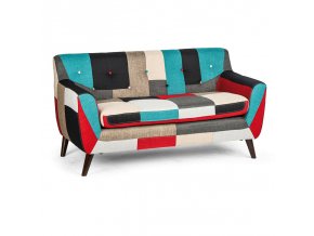 Patchwork sedací souprava GRAND, dvoumístná