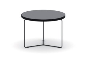 Kulatý konferenční stůl TENDER, průměr 50 cm, grafit