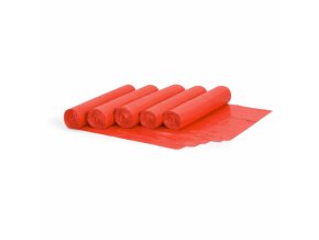 pytle na odpad 120 litru 700 x 1100 mm ldpe 60 mikronu 200 ks cerveny 144586