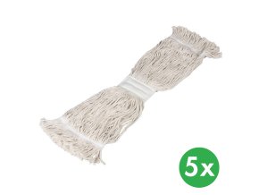 Třásňový mop na podlahu, 40 x 14 cm (5 ks)