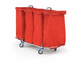 polyesterovy vak pro voziky 740 x 1050 mm 120 l cervena 144433