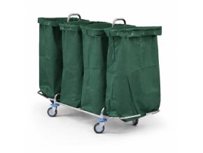 polyesterovy vak pro voziky 740 x 1050 mm 120 l zelena 144435