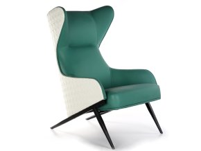 kozene kreslo vogue ii zelena 114976