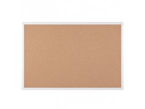 Korková nástěnka ANTI-MICROBIAL, 900 x 600 mm, bílý rám