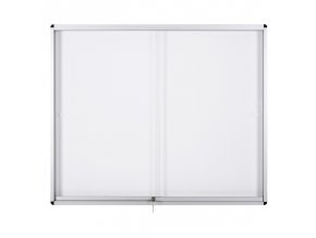vnitrni vitrina s posuvnymi dvermi bila magneticka 967 x 706 mm 28511