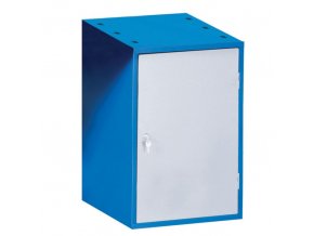 Zásuvková dílenská skříňka na nářadí k pracovnímu stolu GÜDE, 810 x 592 x 510 mm, modrá