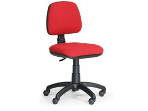 Kancelářská židle MILANO bez područek, červená