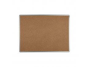 textilni nastenka ekotab v hlinikovem ramu 900 x 600 mm hneda 19641