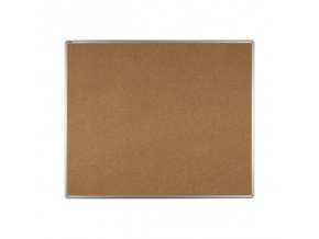 textilni nastenka ekotab v hlinikovem ramu 1200 x 900 mm hneda 19642
