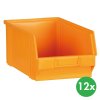 plastove boxy basic 305 x 480 x 177 mm 12 ks zlutooranzova 115159