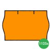 Etikety - 25 x 16 mm, 36 ks, signální oranžová