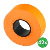 etikety 22 x 12 mm 42 ks signalni oranzova 116367