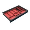 organizer naradi do zasuvky dilenskych voziku kovos kovovy 11 prihradek 60 120 mm 2276