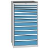 dilenska zasuvkova skrin na naradi kovos 11 zasuvek 720 x 700 x 1350 mm 2309