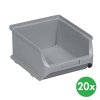 plastove boxy plus 2b 137 x 160 x 82 mm sede 20 ks 115271