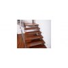 Ochranné nášlapy na schody - polykarbonát, 654x236 mm, 14 ks