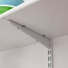 Nosník polic typu U pro ELEMENT SYSTEM, hloubka 170 mm, bílý