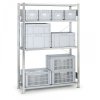 kovovy regal clip 200 kg 2000 x 1700 x 400 mm zakladni regal 40256