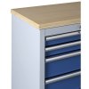 pracovni stolni deska expert 3x skrinka drevena 2041 x 463 x 36 mm 8234