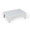 kovova satni skrinka na nohach 2 oddily 1920 x 600 x 500 mm cylindricky zamek tmave sede dvouplastove dvere 117056