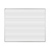bila keramicka popisovaci tabule s potiskem ekotab 1500 x 1200 mm notova osnova 16417