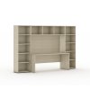 sestavy knihoven integro se stolem nizsi 2950 x 700 400 x 1923 mm dub prirodni 109095