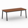 jednaci kancelarsky stul primo basic 200x90 cm cerna podnoz tresen 149430