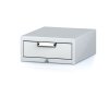 zavesny dilensky box na naradi k pracovnim stolum mechanic 1 zasuvka 480 x 600 x 218 mm sede dvere 17909