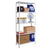 policovy regal do domacnosti 1700 x 750 x 300 mm 75 kg bily 5670