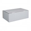 Zásilková kartonová krabice, bílá 175x130x100 mm, 25 ks