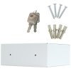 Nábytkový sejf HOME CASE 1, 100 x 250 x 230 mm, mechanický - na klíč