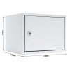 Nábytkový sejf HOME CASE 2, 190 x 250 x 230 mm, mechanický - na klíč