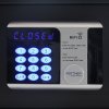 Nábytkový elektronický sejf RFID LAP, 200 x 435 x 370 mm, RFID čip/karta