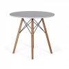 designovy jidelni stul baylor bily 33983