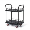 policovy vozik 2 police 150 kg 585x410 mm 35743