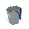plastovy odpadkovy kos na trideni odpadu ecology ii 35 l seda modra 37107