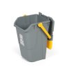 Plastový odpadkový koš na třídění odpadu ECOLOGY II, 35 l, šedá/žlutá