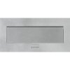 Zásuvkový box TYP III - výklopný, 2x zásuvka, 2x port USB data, 2x RJ45 port, stříbrná