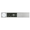 zasuvkovy box typ v posuvny kryt 2x zasuvka nabijeci usb a c porty 2x rj45 port 1x bezdratova nabijecka stribrna 36017