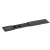 zasuvkovy box typ v posuvny kryt 2x zasuvka nabijeci usb a c porty 2x rj45 port 1x bezdratova nabijecka cerna 36018