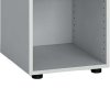 Kancelářský regál PRIMO, 1087 x 400 x 420 mm, bílá