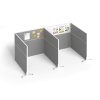 Samostatný paravan CF, textilní/MDF, 1200 x 1200 mm