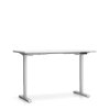 vyskove nastavitelny stul single layers 160x80 cm 2 motory bila seda 100246