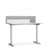 kancelarsky stul single layers posuvna vrchni deska s prepazkami nastavitelne nohy bila seda 100261