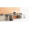 vyskove nastavitelny stul single layers 160x80 cm 2 motory s prepazkami dub prirodni dub moreny 30109