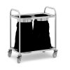uklidovy vozik na odpadkove pytle 845 x 525 x 940 mm 48528
