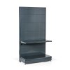 prodejni regal oboustranny perfo steny 2200 x 1000 x 900 mm zakladni antracit 55259