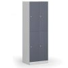 satni skrinka s uloznymi boxy 2 boxy 1850 x 300 x 500 mm demont cylindricky zamek bezove dvere 127994