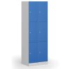 satni skrinka s uloznymi boxy 3 boxy 1850 x 300 x 500 mm demont cylindricky zamek bezove dvere 128066