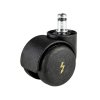 antistaticka kolecka pro kancelarske zidle 50 mm pro mekke podlahy sada 5 ks 63209